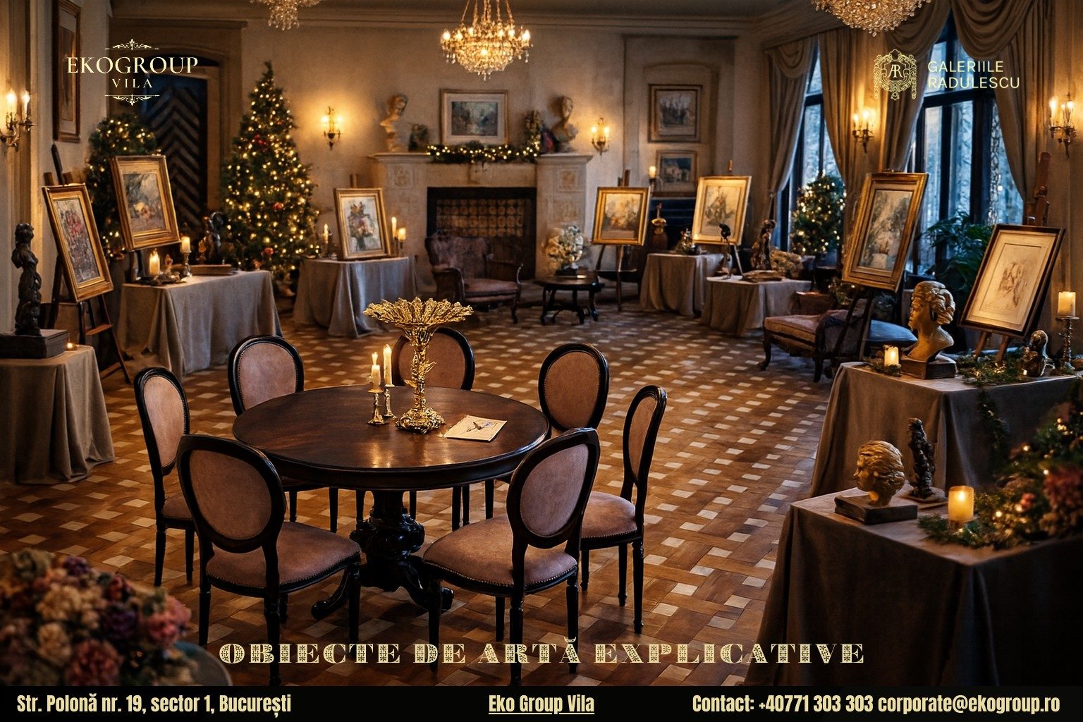 Istoria Crăciunului în anii ’30: O Călătorie în Timp la Eko Group Vila prin Obiecte de Artă de Colecție